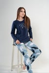 Vienetta Kadın Uzun Kollu Pijama Takımı