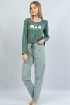 Vienetta Kadın (Yeşil) Uzun Kol Pijama Takımı 1061760000