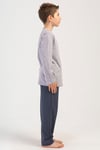 Vienetta Kids 4051483695 Erkek Çocuk Uzun Kollu Pijama Takımı