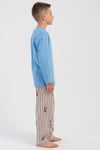 Vienetta Kids 5030757715 Erkek Çocuk Uzun Kollu Pijama Takımı