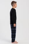 Vienetta Kids 5031840826 Erkek Çocuk Uzun Kollu Pijama Takımı