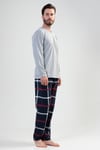 Vienetta Man 2041870013 Erkek Uzun Kollu Pijama Takımı