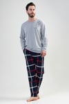 Vienetta Man 2041870013 Erkek Uzun Kollu Pijama Takımı