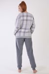 Vienetta Man 3031890441 Kadın Uzun Kollu Polar Pijama Takımı