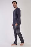 Vienetta Man 3050222106 Erkek Uzun Kollu P.Suprem Pijama Takımı