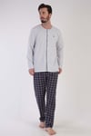 Vienetta Man 3050222106 Erkek Uzun Kollu P.Suprem Pijama Takımı