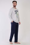 Vienetta Man 3060140000 Erkek Uzun Kollu Pijama Takımı