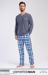 Vienetta Man 3113472754 Erkek Uzun Kollu P.Suprem Pijama Takımı