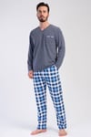 Vienetta Man 3113472754 Erkek Uzun Kollu P.Suprem Pijama Takımı