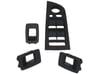 CAM DÜĞME ÇERÇEVESİ E90+LCI (SET); SİYAH