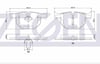 FREN BALATA ARKA BMW 5 SERISI (E60) 525 i 17.00mm 2003-2010-34216763044-34216791938-34216775678-34216769105