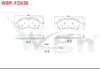 FREN BALATA FISLI ARKA FORD TRANSIT (CIFT TEKER) 2.2 TDCI 17.00mm 2014-