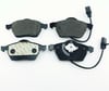 FREN BALATA ON FISLI VW PASSAT 1.6 1996-2000/ 1.9 TDI 1996-2000/ PASSAT 1.9 TDI 2000-2005/ A4 1.9 TDI 1994-2001/ A4 1.9 TDI 2004-2008 / A4 (8EC,B7) 2.