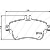 FREN BALATA ON MERCEDES A SERISI (W176) A 180 2012- / A 200 2012- / B SERISI (W246) B 200 2011-