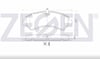 FREN BALATASI ARKA MERCEDES SPRINTER YENİ MODEL 5T (907) 516 CDI - 519 CDI 2018- CIFT TEKER AA9074208700