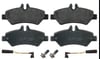 FREN BALATASI ARKA SAÇLI FISLI TEK TEKER SPRINTER 3,5T (906)CDI 2006-2009/ 313 CDI 2006-2009/ 315 CDI 2006-2009 CRAFTER 2.5 TDI 2006-2016/ A0084205120