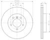 FREN DİSK AYNASI ÖN  E46-85 300X22 2001-