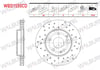 FREN DISKI ON HAVALI KAPLAMALI PERFORMANS DELIKLI MERCEDES C SERISI (W202) C 250 TD 5 BIJON 288X25X67X46 1993-2000
