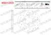 FREN DISKI ON HAVALI KAPLAMALI PERFORMANS DELIKLI 6 BJN 261X24X86X24 KIA K2500 2.5 D 2003- / KIA K2700 2.7 D 1999-
