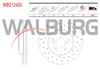 FREN DISKI ON HAVALI PERFORMANS DELIKLI 5 BJN 260X25X55X49,3 TOYOTA AVENSIS (T22) 1.6i 1997-2003 / AVENSIS (T22) 2.0i 1997-2003