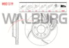 FREN DISKI ON SOL HAVALI 5 BJN 18 JANT 349,7X34X85X68,5 VOLKSWAGEN TOUAREG 2.5 R5 TDI-3.2i-4.2 V8-5.0 V10 TDI-3.0 V6 TDI 2002-2010 / PORSCHE CAYENNE 3