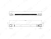 FREN HORTUMU ARKA MERC. A SERIE  W168 97-04 A1684280235