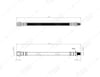 FREN HORTUMU ARKA MERC. VANEO-VARIO-W168-W169E-W245 02 - 05 A1684280635