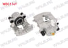 FREN KALIPER SAG ON PISTON 54mm DISK 288mm CADDY 04-15/GOLF 98-13/JETTA 04-10-/POLO 01-09-/A1 10-18/A3 96-2013/IBIZA 02-15/LEON 99-12/ TOLEDO 98-15/FABIA  99-14-/OCTAVIA 96-10/RAPID 12-19/R.STAR 06-15