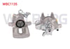 FREN KALIPERI SAG ARKA PISTON 38mm DISK 290mm CITROEN C5 III 1.6 HDI 1.6 THP - 2.0 HDI 2008-2015 / PEUGEOT 407 1.6 HDI - 2.0 HDI 2004-2011
