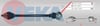 KOMPLE AKS SAĞ ÖN VW GOLF 5  2.0 TDI  6 ILERI CFFB UZUNLUK 792mm 2003-2009 1K0407272RB 1K0407272TP 1K0407454DV 1K0407454DX  1K0407454GV