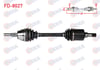 KOMPLE AKS SOL ON FORD FOCUS III 1.6 TDCI M-T UZUNLUK 637mm 2011-2015