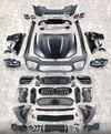 KOMPLE BODY KİT F10 [DONUSUM => G30-LCI] MRŞP-LI, PANJ-LU, EGZ.UÇLU, KAPUT/ÇAMURLUK, FAR/STOP, ÖN LIP -///M5-