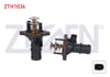 TERMOSTAT KOMPLE MUSURLU 105 C AUDI A3 1.6 1996-2003/ SEAT LEON 1.6 1999-2006/ SKODA OCTAVIA 1.6i 1996-2004/ VW GOLF IV 1.6i 1997-2005/ BORA 1.6i 1998