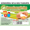 GÜNDOĞDU YUMURTA 30 ADET KOLİ L