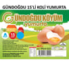GÜNDOĞDU YUMURTA 15 ADET KOLİ L