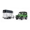 Bruder Land Rover Arazi Aracı Ve At Nakil Aracı