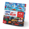 Crocodile Creek-Above & Below: Things That Go 48 Parça