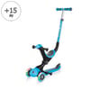 Globber Scooter/Go Up Deluxe Işıklı Teker/Mavi  