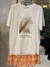 Beyaz Baskılı Tshirt
