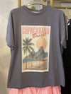 Gri Baskılı Tshirt