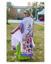 Jaguar Baskılı Lila Kimono