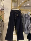 Lacivert Wide Leg Jean
