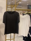 Serpme Taşlı Siyah Tshirt