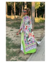 Yeşil Desenli Kimono