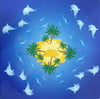 DOLPHIN PLASTİK ÇOCUK MASASI 70X70