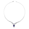 6.92 Karat Safir Pırlanta Gerdanlık 