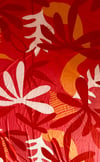 Geometric Leaves Printed Tulle ks