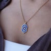Blue Piramit Kolye