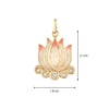 Pembe Lotus Charm