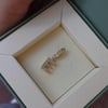 Taşlı E Harf Charm